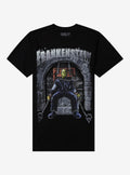 Rock Rebel Universal Monsters Frankenstein Chair T-Shirt