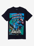 Marvel Captain America & The Punisher T-Shirt