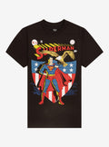 DC Comics Superman American Shield TShirt Graphic Tee | Graphic Tee | Unisex Shirt | Premium Quality Apparel