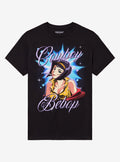 Cowboy Bebop Faye Airbrush Portrait TShirt Graphic Tee | Graphic Tee | Unisex Shirt | Premium Quality Apparel