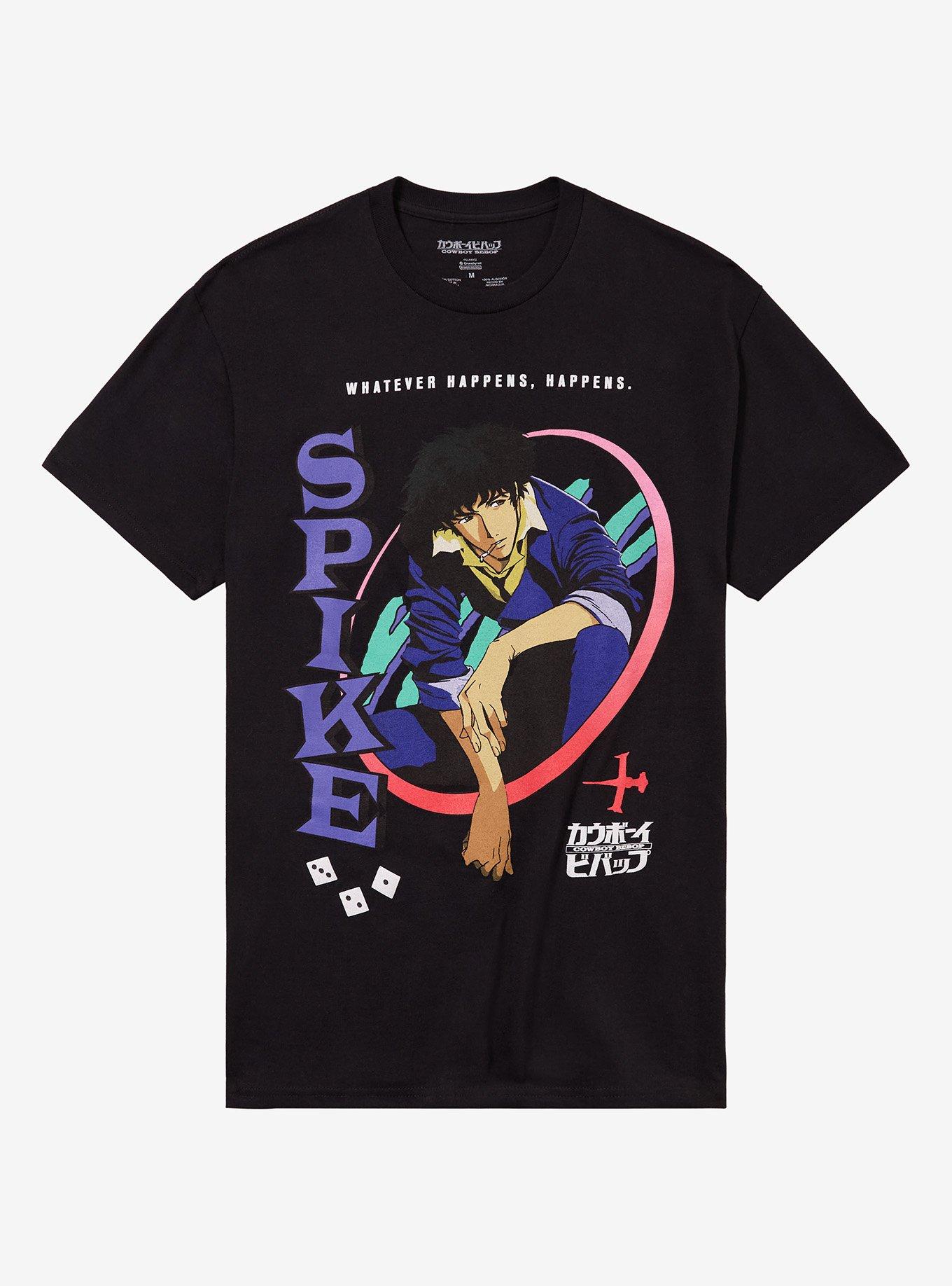 Cowboy Bebop Spike Dice Portrait TShirt Graphic Tee | Graphic Tee | Unisex Shirt | Perfect Gift for Fans
