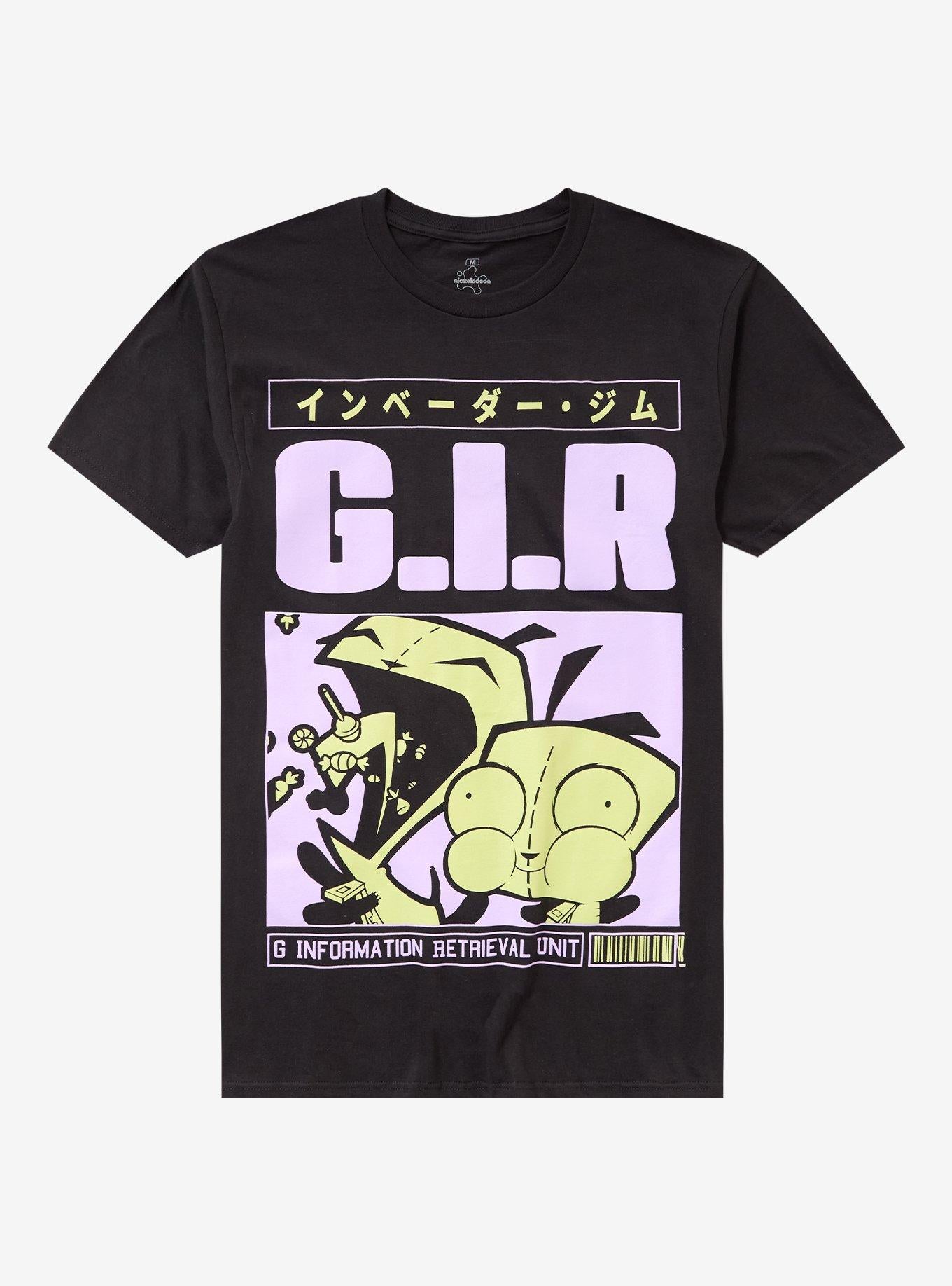 Invader Zim GIR Eating TShirt Graphic Tee | Graphic Tee | Unisex Shirt | Top Trending Fashion