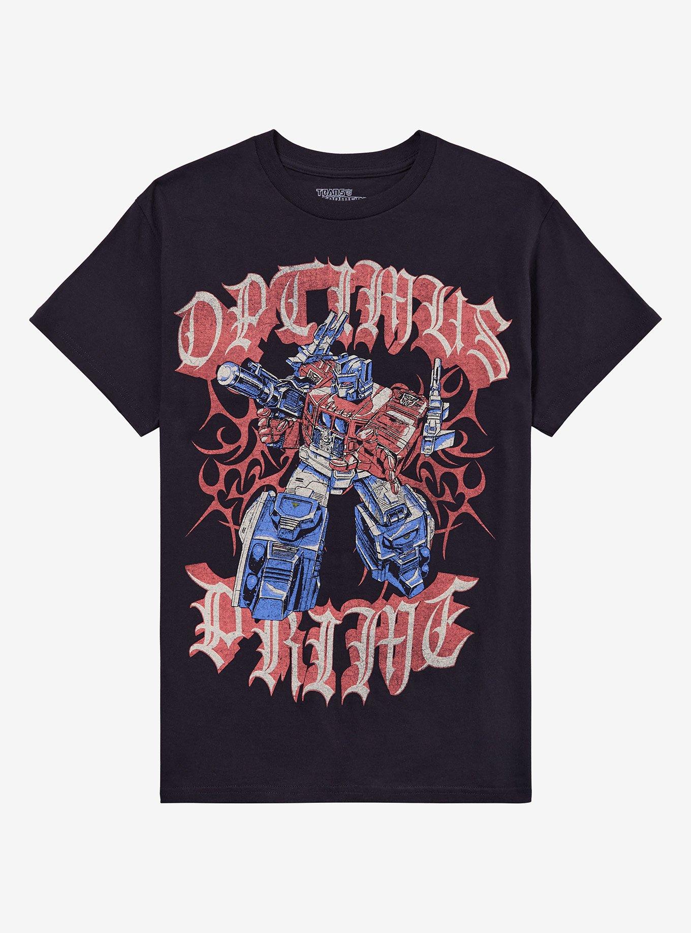 Transformers Optimus Prime Metal Print TShirt Graphic Tee | Graphic Tee | Unisex Shirt | Perfect Gift For Fans