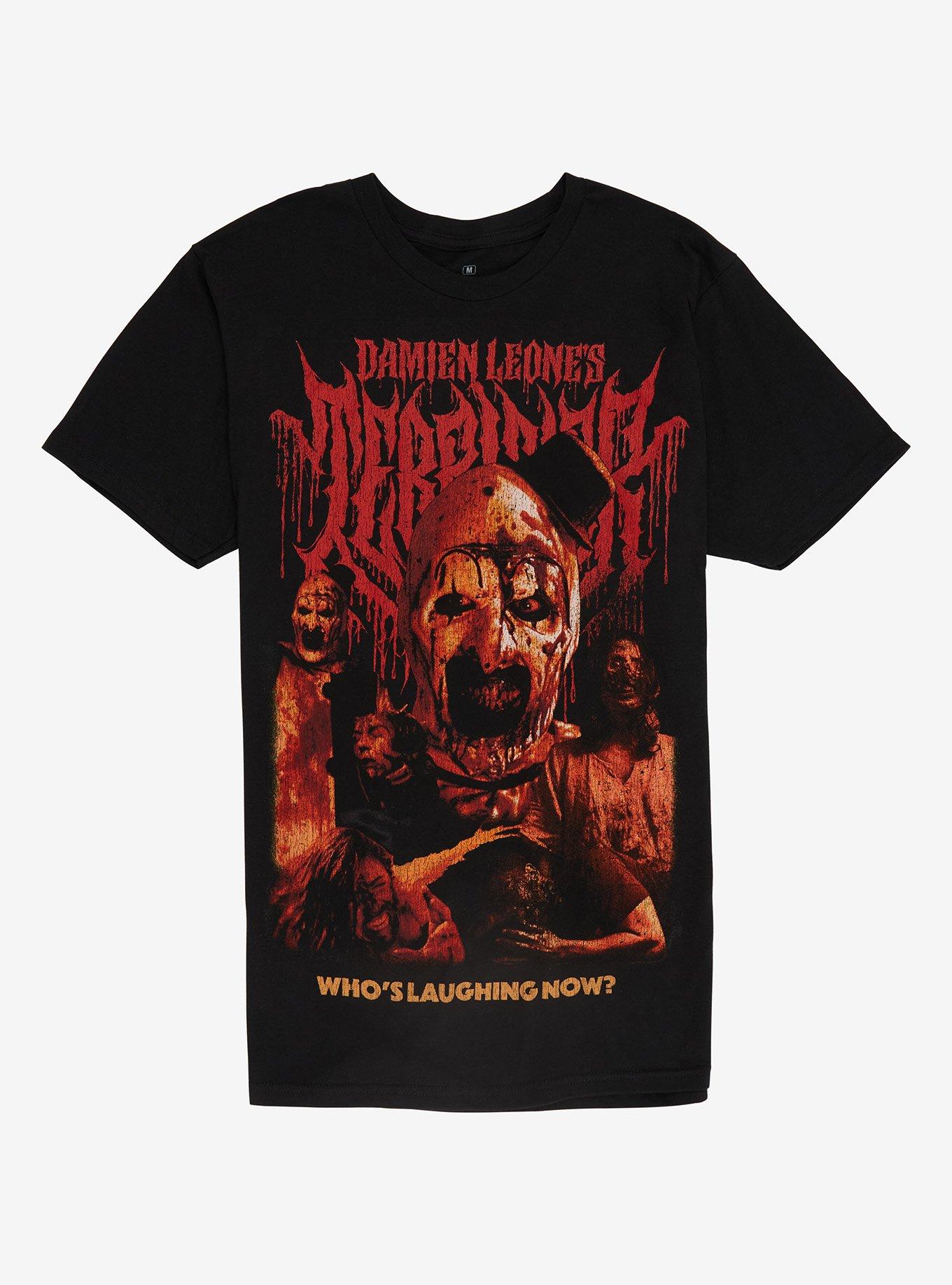 Terrifier Metal Collage TShirt Graphic Tee | Graphic Tee | Unisex Shirt | Perfect Gift for Fans