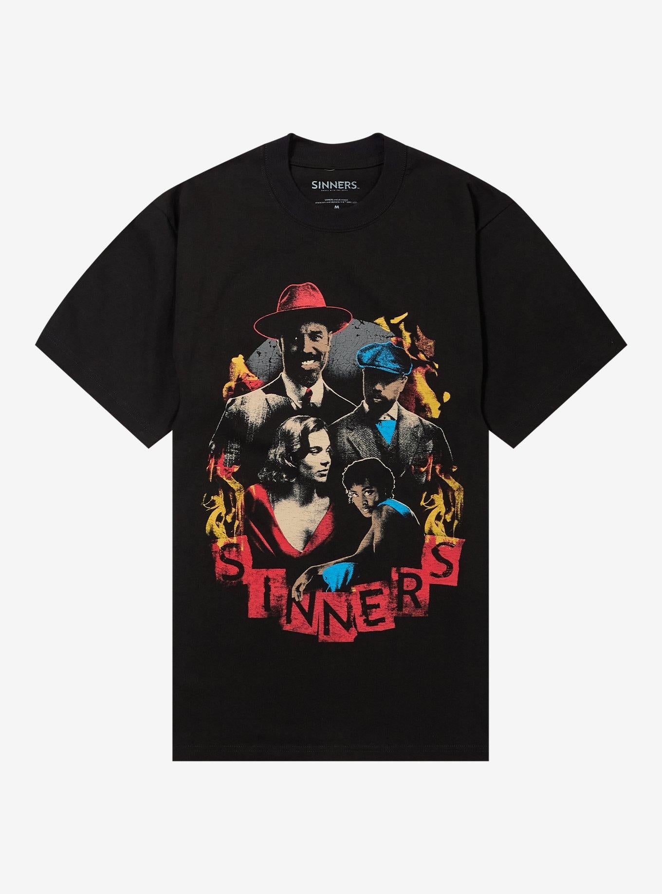 Sinners Character Collage Heavyweight TShirt Graphic Tee | Graphic Tee | Unisex Shirt | Premium Quality Apparel