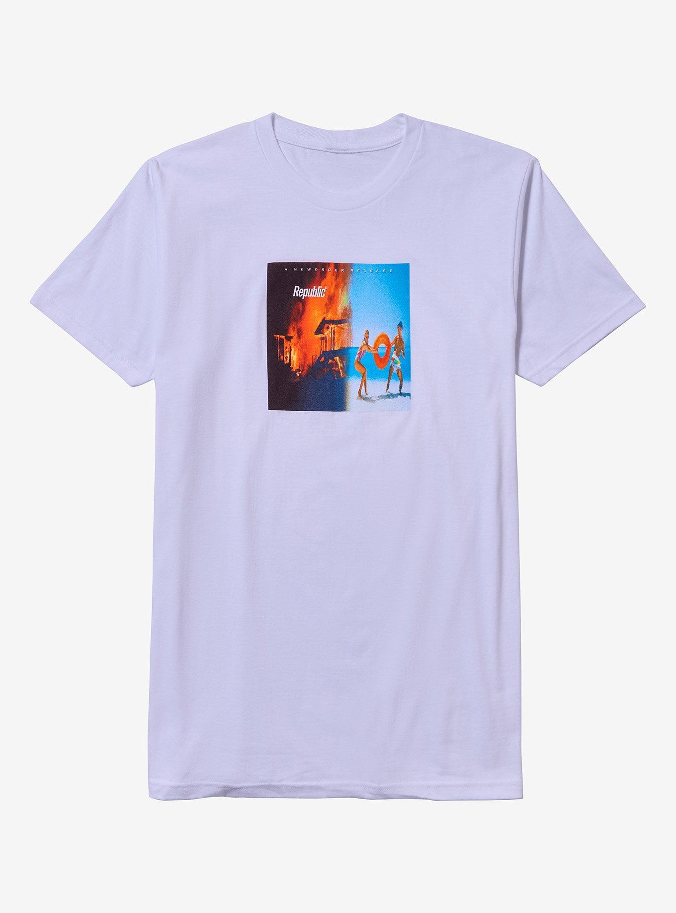 New Order Republic Album Cover TShirt Graphic Tee | Graphic Tee | Unisex Shirt | Premium Quality Apparel