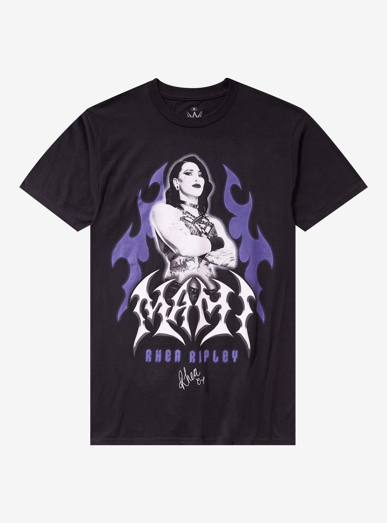 WWE Rhea Ripley Flames TShirt Graphic Tee | Graphic Tee | Unisex Shirt | Comfortable Daily Wear