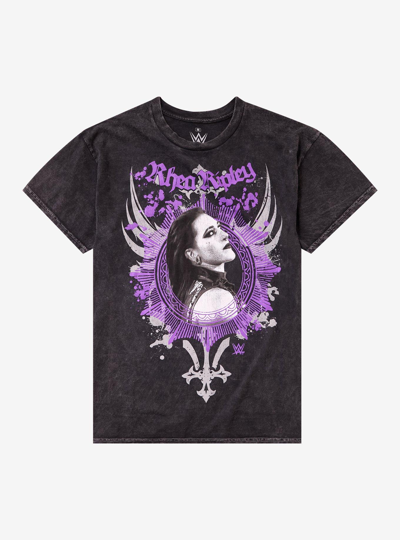 WWE Rhea Ripley Mineral Wash TShirt Graphic Tee | Graphic Tee | Unisex Shirt | High-Quality Print