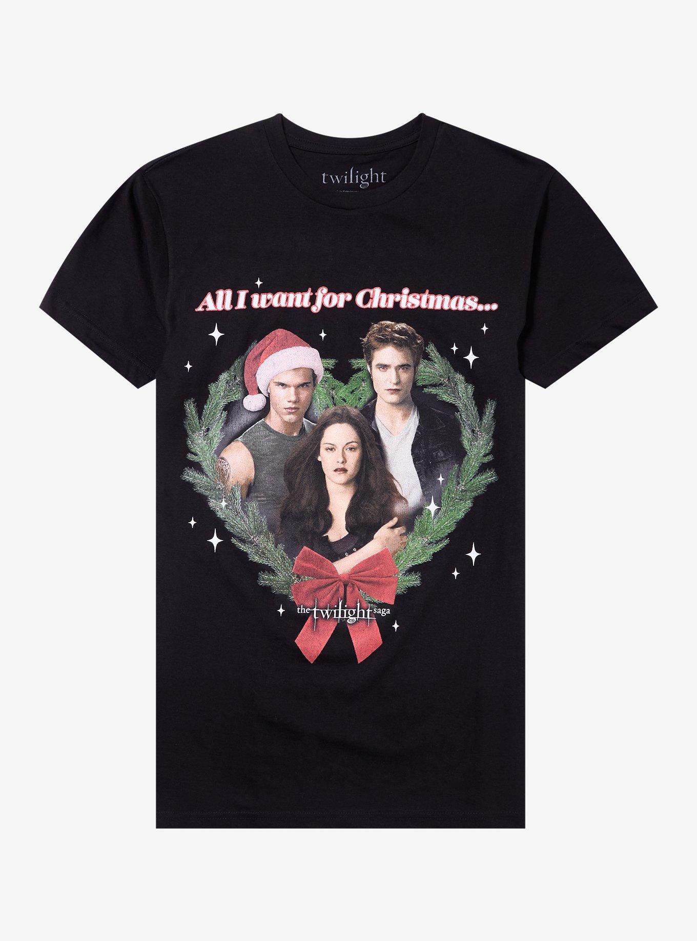 The Twilight Saga Christmas Trio TShirt Graphic Tee | Graphic Tee | Unisex Shirt | Top Trending Fashion