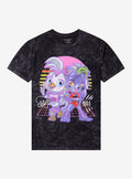 Five Nights At Freddys Chibi Glamrock Chica Roxy Dark Wash TShirt Graphic Tee | Graphic Tee | Unisex Shirt | Best-Selling Design