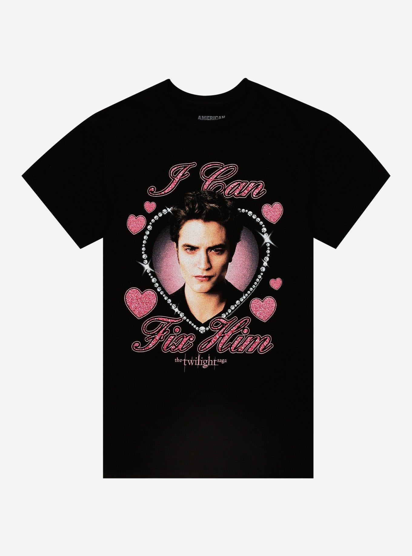 Twilight Edward Cullen I Can Fix Him TShirt Graphic Tee | Graphic Tee | Unisex Shirt | Best-Selling Design