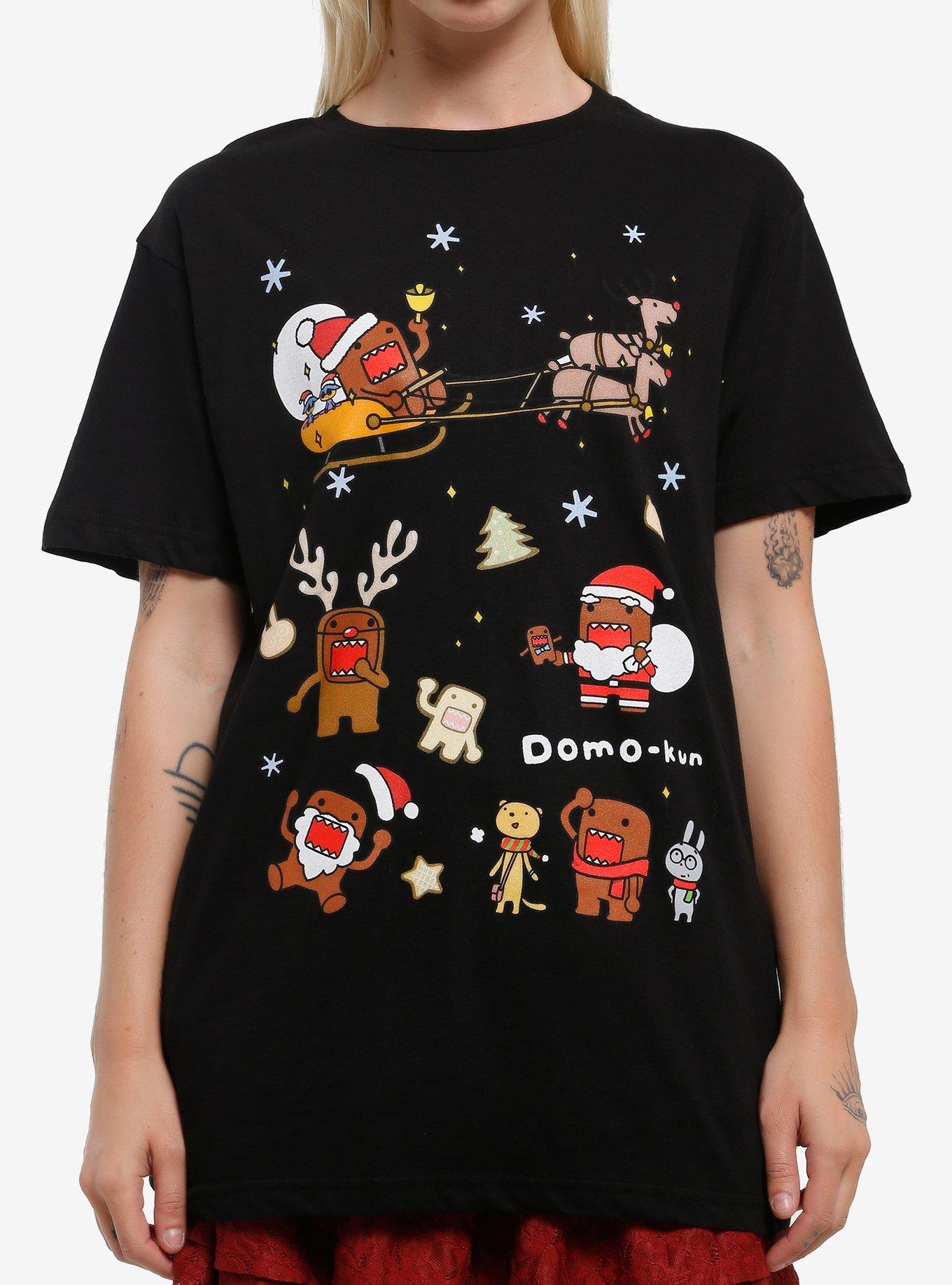 Domo Holiday TShirt Graphic Tee | Graphic Tee | Unisex Shirt | High-Quality Print