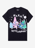 Disney Stitch Merry Stitchmas TShirt Graphic Tee | Graphic Tee | Unisex Shirt | Perfect Gift for Fans