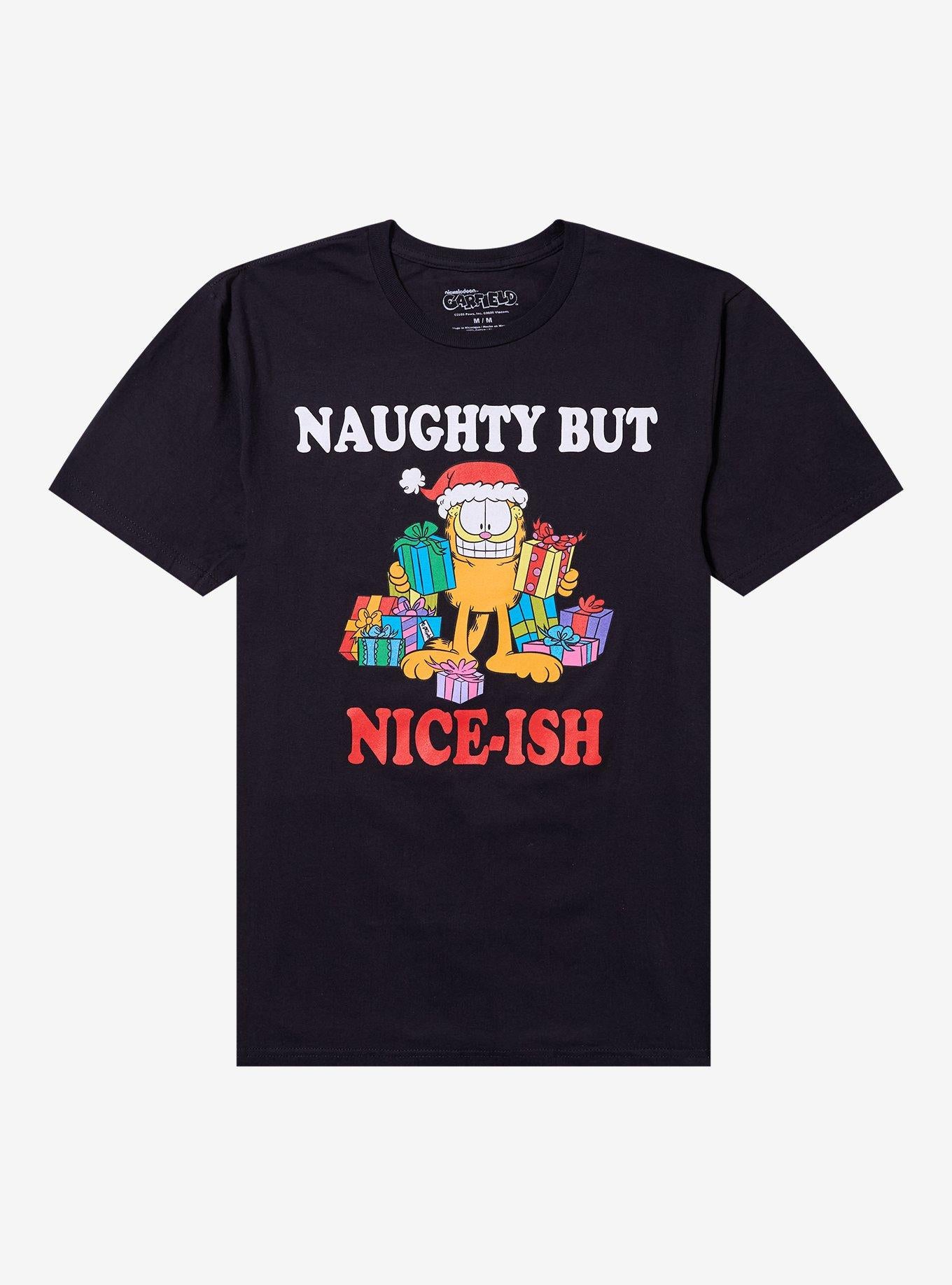 Garfield Naughty But NiceIsh TShirt Graphic Tee | Graphic Tee | Unisex Shirt | Best-Selling Design