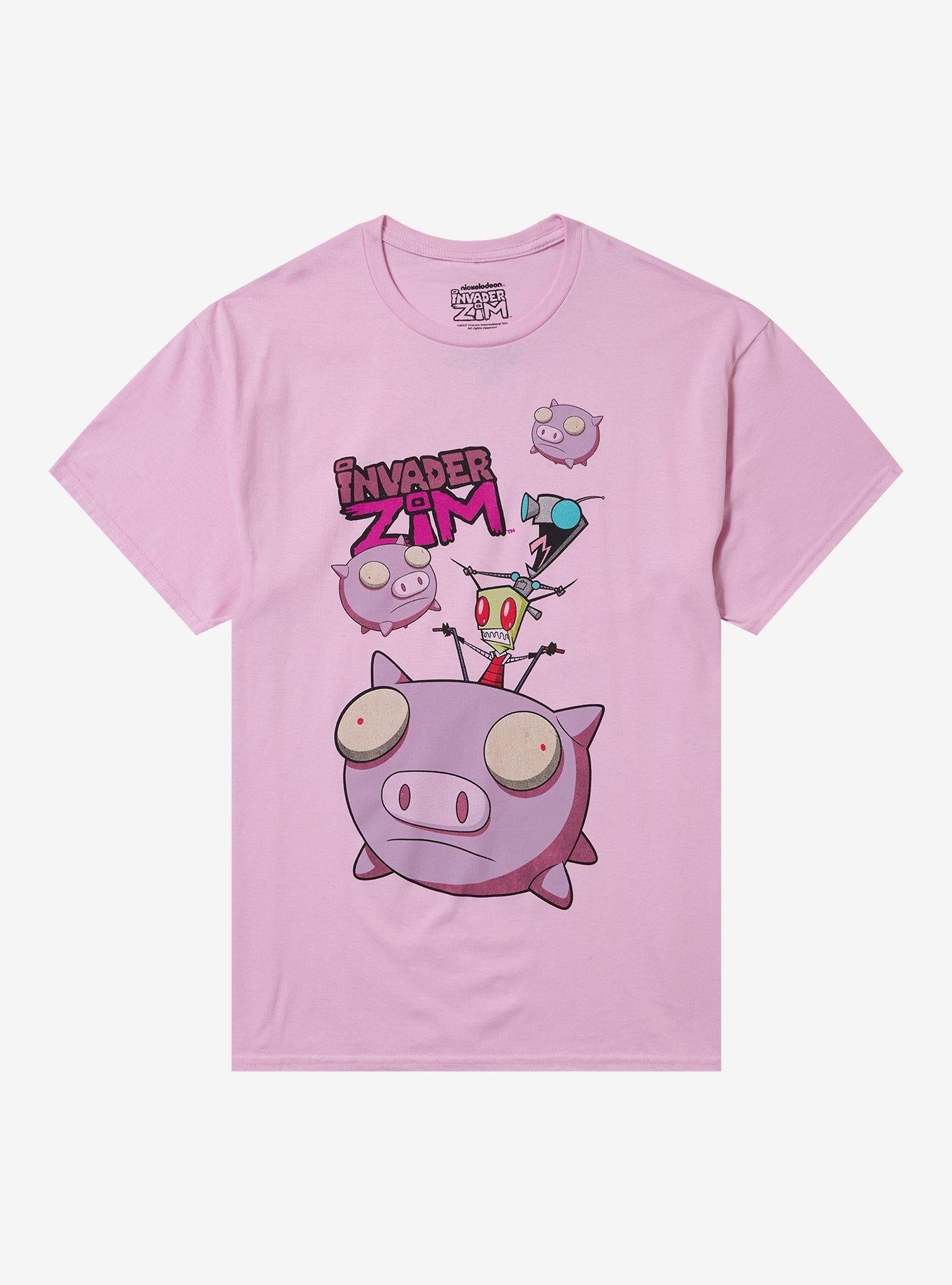 Invader Zim Pig TShirt Graphic Tee | Graphic Tee | Unisex Shirt | High-Quality Print