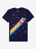 Nyan Cat 8Bit Night TShirt Graphic Tee | Graphic Tee | Unisex Shirt | Top Trending Fashion