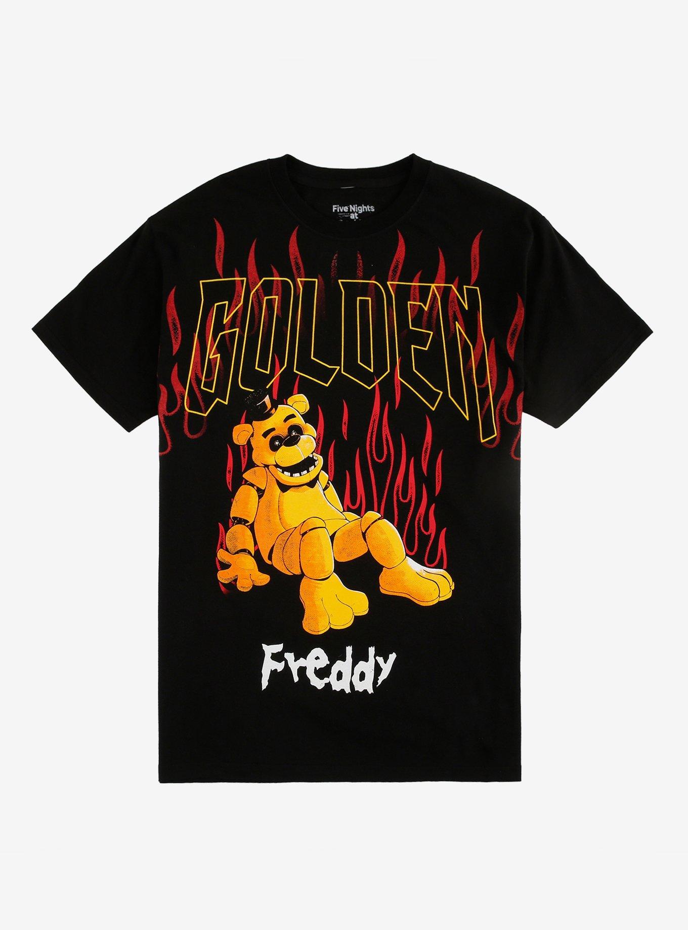 Five Nights At Freddys Golden Freddy TShirt Graphic Tee | Graphic Tee | Unisex Shirt | Best-Selling Design