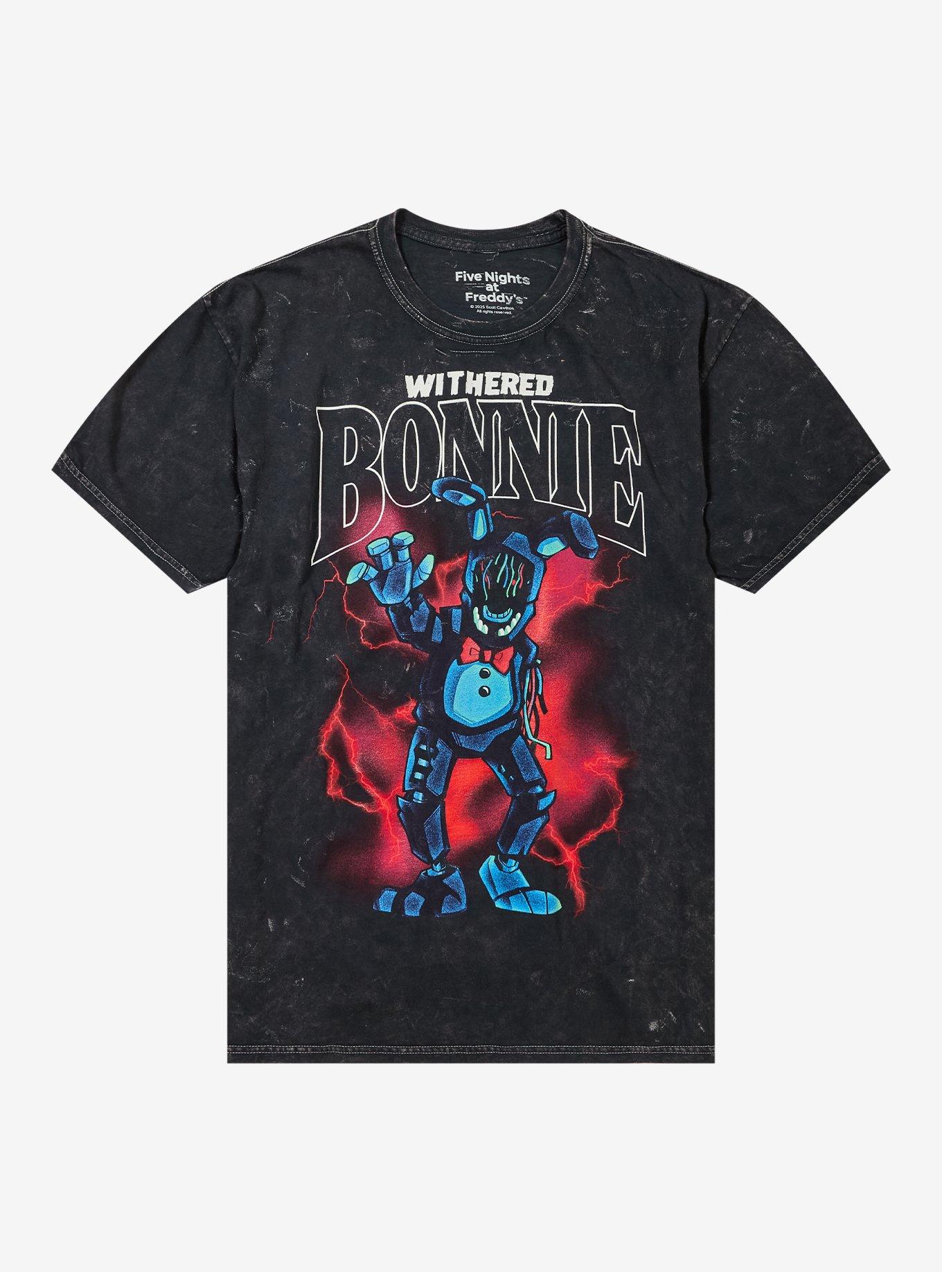Five Nights At Freddys Withered Bonnie TShirt Graphic Tee | Graphic Tee | Unisex Shirt | Perfect Gift for Fans