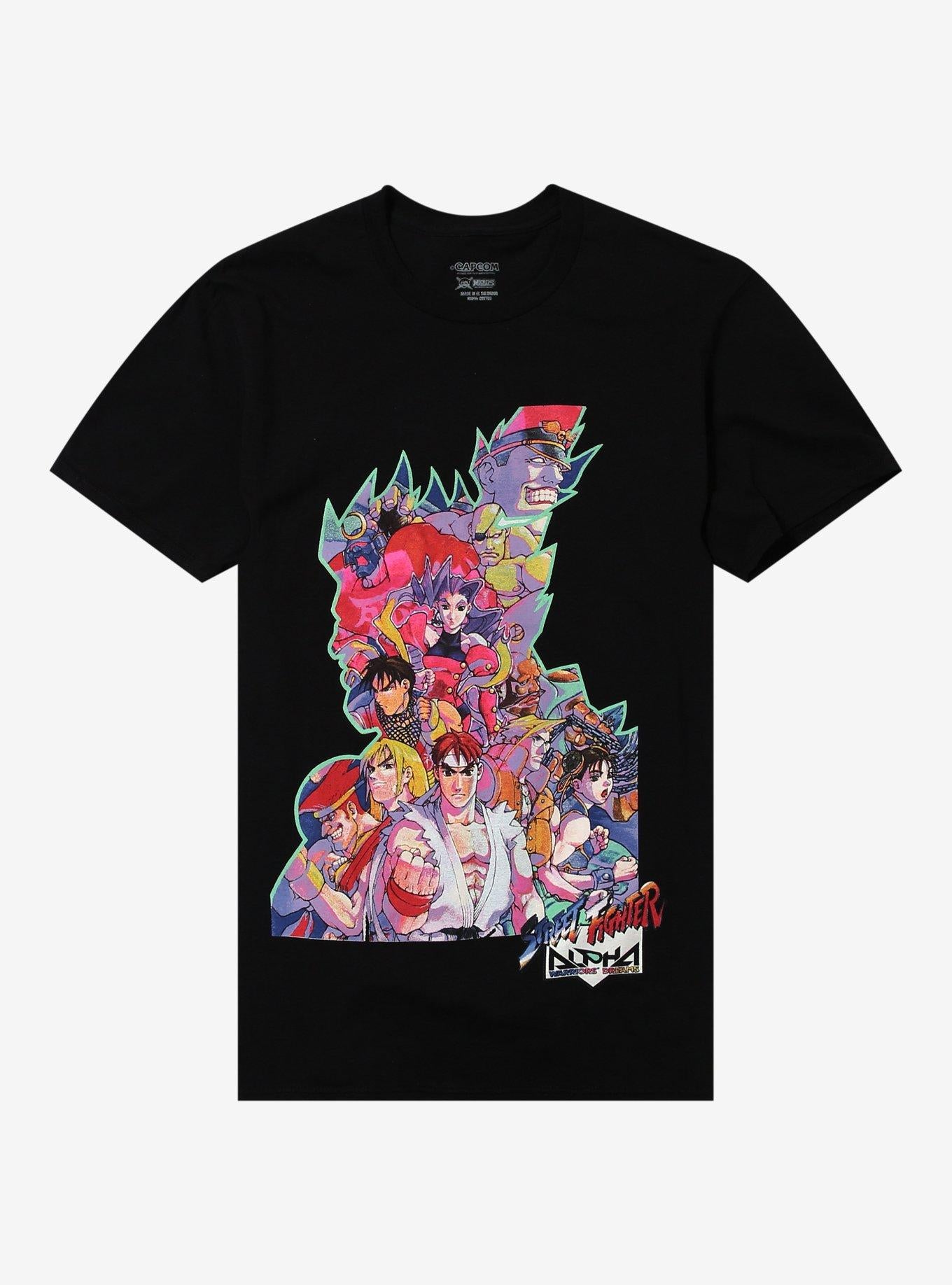 Street Fighter Alpha Characters TShirt Graphic Tee | Graphic Tee | Unisex Shirt | Soft Comfortable Wear