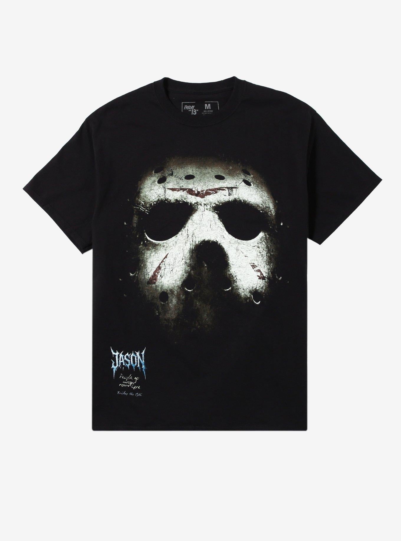 Friday The 13th Jason People Go Missing TShirt Graphic Tee | Graphic Tee | Unisex Shirt | High-Quality Print