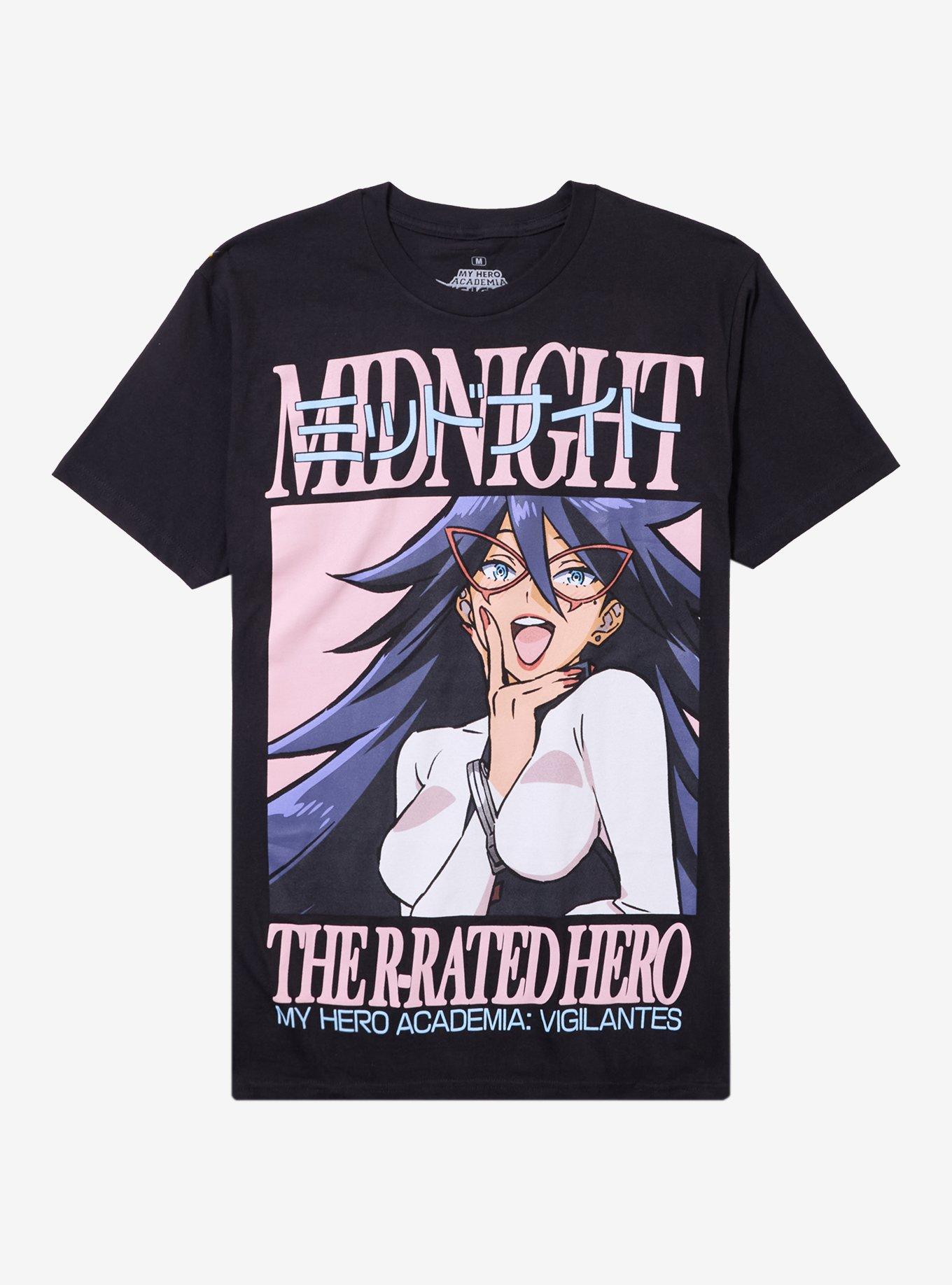 My Hero Academia Vigilantes Midnight Portrait T-Shirt | Premium Unisex T-Shirt, Trending Graphic Tee