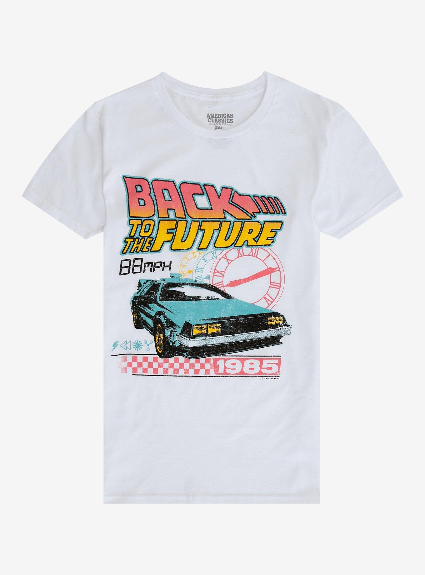 Back To The Future Delorean TShirt Graphic Tee | Graphic Tee | Unisex Shirt | High-Quality Print