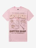 Dr Seuss How The Grinch Stole Christmas Coffee Shop T-Shirt T-Shirt | Exclusive Art Design | Perfect For Daily Wear