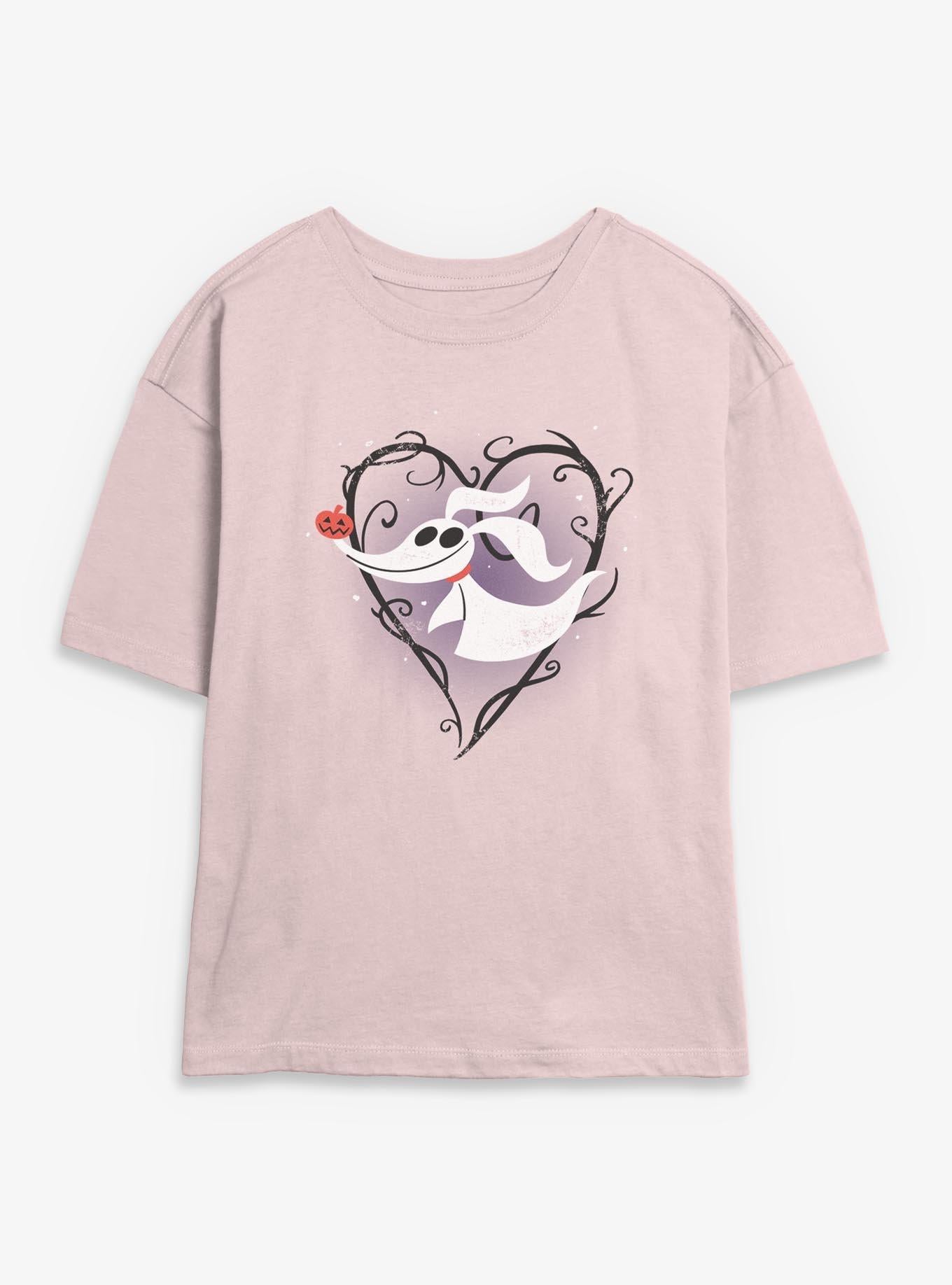 Disney The Nightmare Before Christmas Zero Pumpkin Nose Girls Skimmer T-Shirt T-Shirt | Best-Selling Design | Must-Have Style