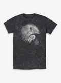 Disney The Nightmare Before Christmas The Nightmare Moon Mineral Wash T-Shirt T-Shirt | Trending Streetwear Style | High Demand Item