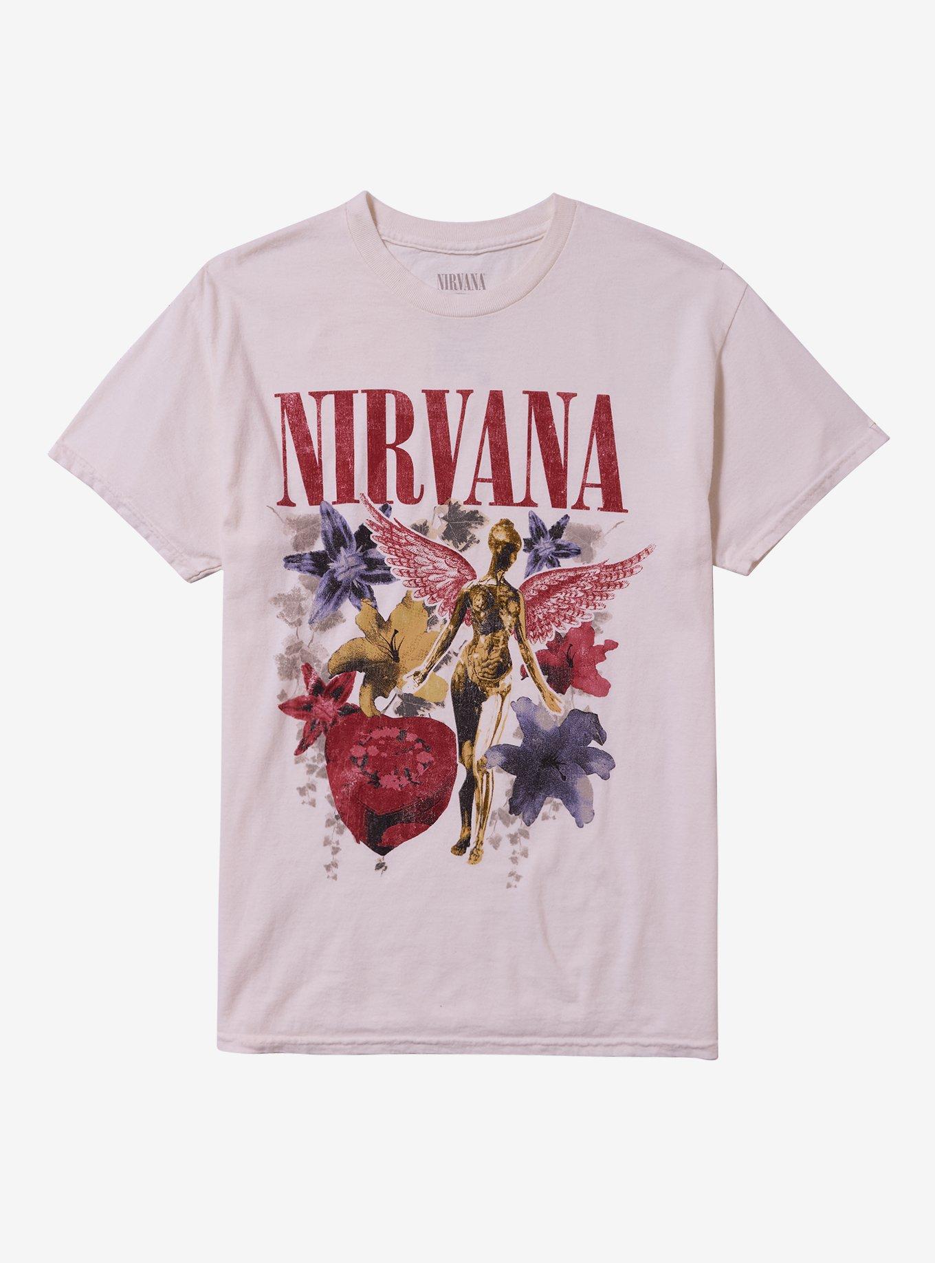 Nirvana In Utero Flowers Girls TShirt Graphic Tee | Graphic Tee | Unisex Shirt | Comfortable Daily Wear