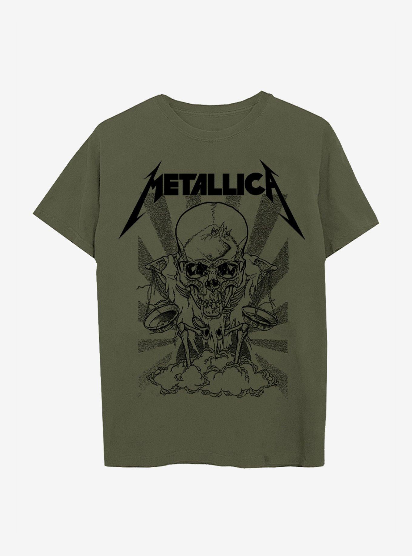 Metallica Skull Scales TShirt Graphic Tee | Graphic Tee | Unisex Shirt | Perfect Gift For Fans