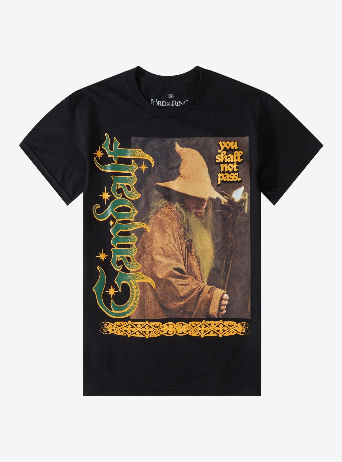 The Lord Of The Rings Gandalf You Shall Not Pass TShirt Graphic Tee | Graphic Tee | Unisex Shirt | Best-Selling Design