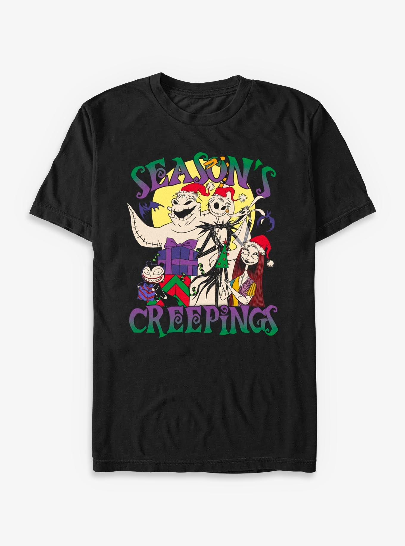 Disney The Nightmare Before Christmas Season's Creepings T-Shirt T-Shirt | Fan Favorite Style | Must-Have Style