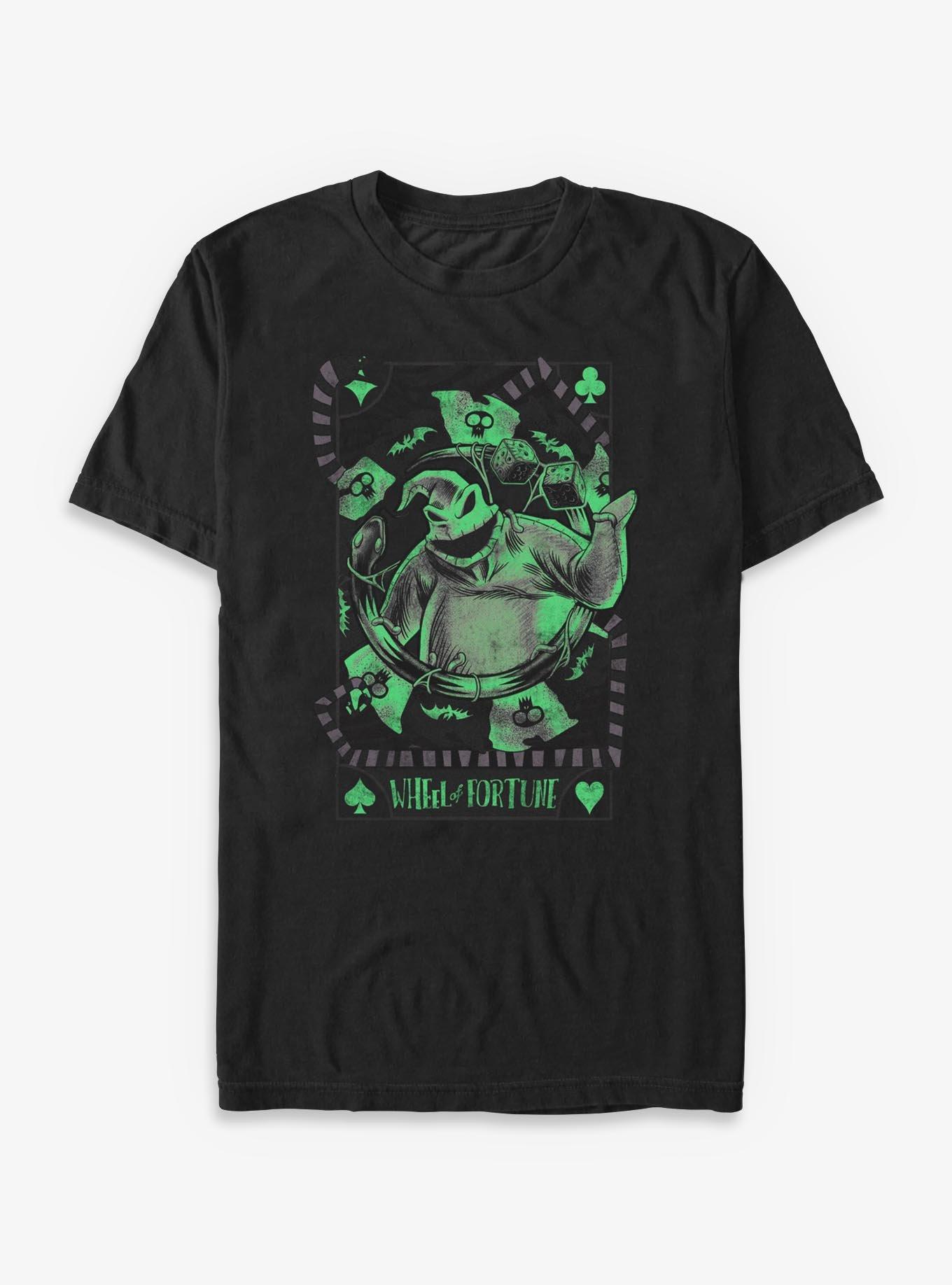 Disney The Nightmare Before Christmas Oogie Boogie Tarot Card T-Shirt T-Shirt | Fan Favorite Style | Trending Now