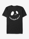 Disney The Nightmare Before Christmas Jack Face T-Shirt T-Shirt | Exclusive Art Design | Trending Now