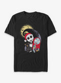 Disney The Nightmare Before Christmas Jack And Sally Christmas Spirit T-Shirt T-Shirt | Bold Graphic Edition | High Demand Item