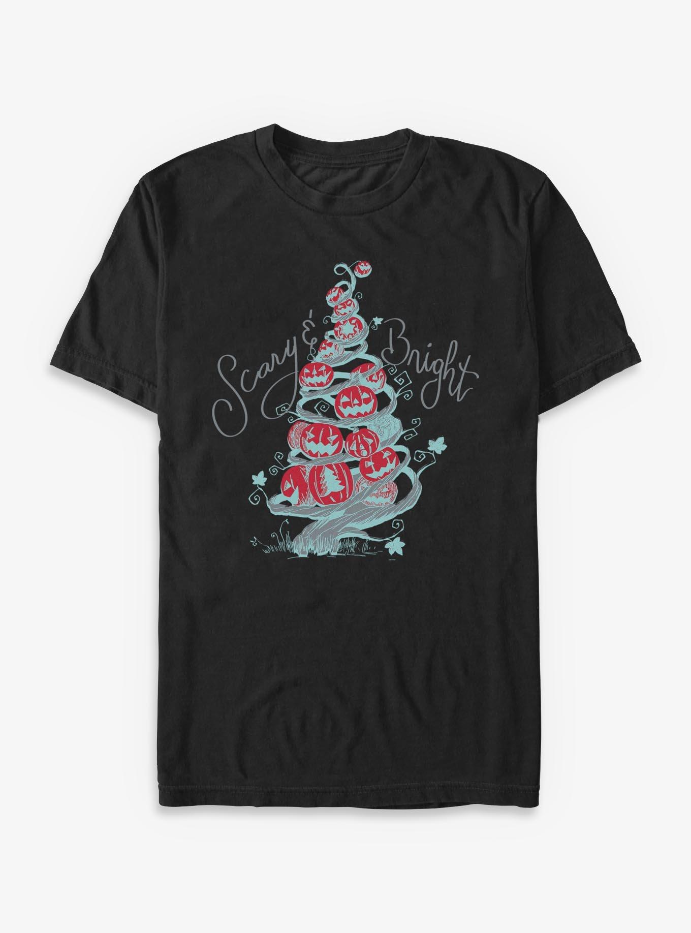 Disney The Nightmare Before Christmas Scary Bright Tree T-Shirt T-Shirt | Exclusive Art Design | Perfect For Daily Wear