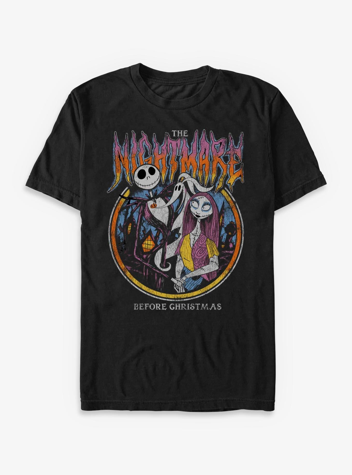 Disney The Nightmare Before Christmas Metal Circle T-Shirt T-Shirt | Best-Selling Design | Great Gift Idea