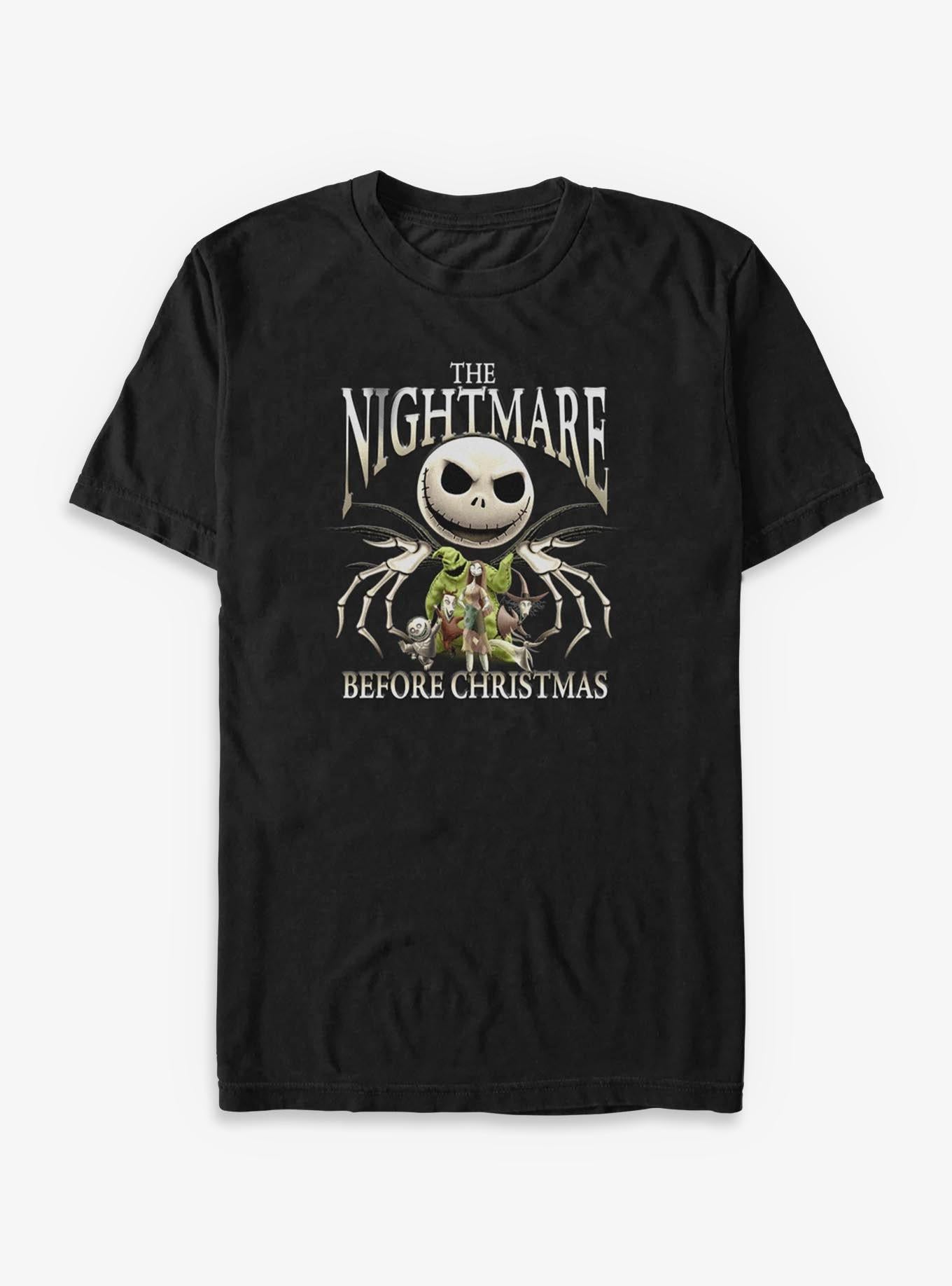 Disney The Nightmare Before Christmas Spooky Nightmare T-Shirt T-Shirt | Premium Graphic | Top Pick For Fans