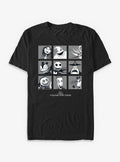 Disney The Nightmare Before Christmas Grid T-Shirt T-Shirt | Bold Graphic Edition | High Demand Item