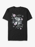 Disney The Nightmare Before Christmas Heart Jack And Sally T-Shirt T-Shirt | Best-Selling Design | High Demand Item