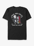 Disney The Nightmare Before Christmas Jack And Sally Forever T-Shirt T-Shirt | Best-Selling Design | Top Pick For Fans