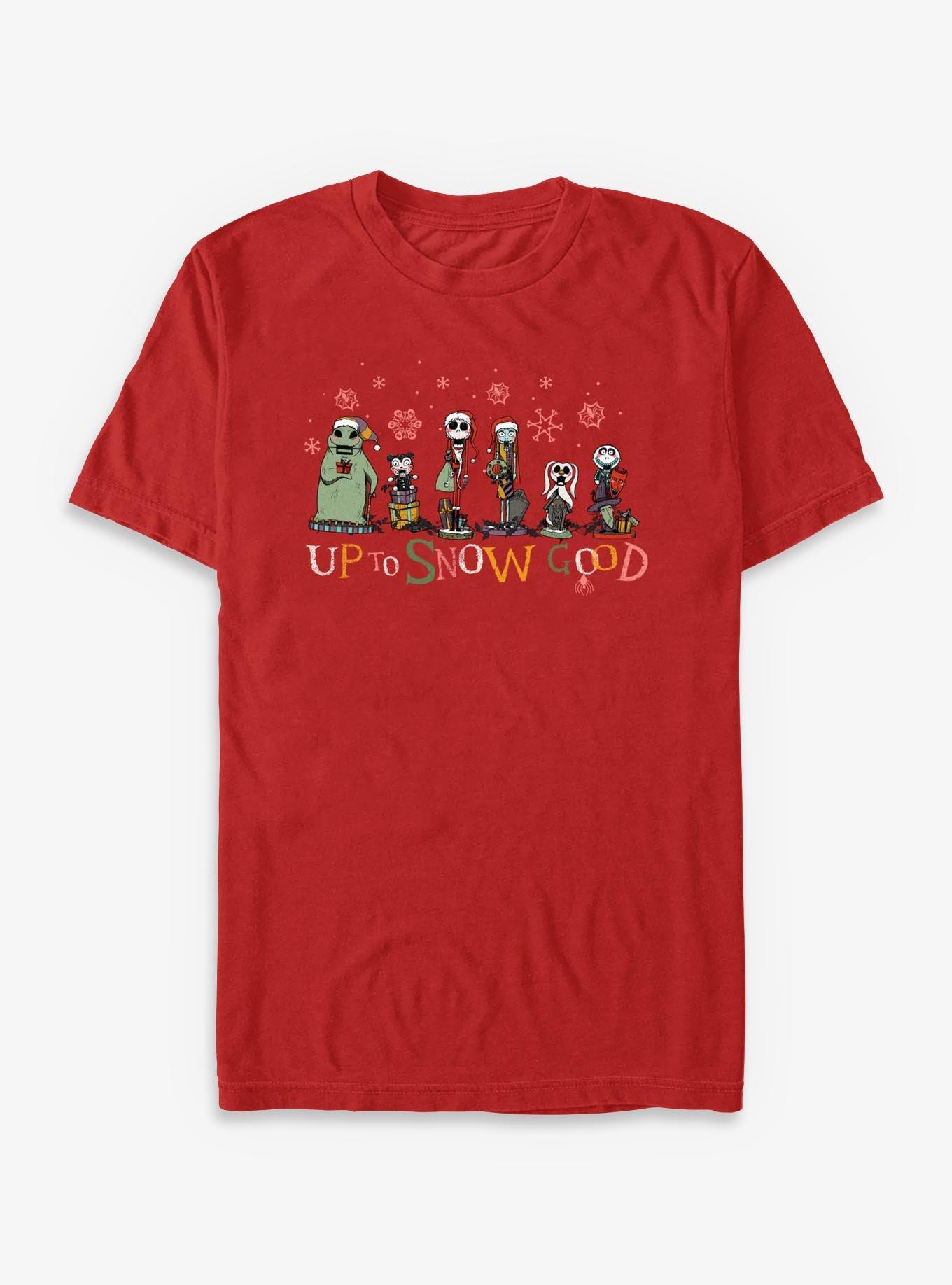 Disney The Nightmare Before Christmas Up To Snow Good T-Shirt T-Shirt | Best-Selling Design | Great Gift Idea