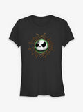 Disney The Nightmare Before Christmas Jack Spider Web Girls T-Shirt T-Shirt | Premium Graphic | Must-Have Style