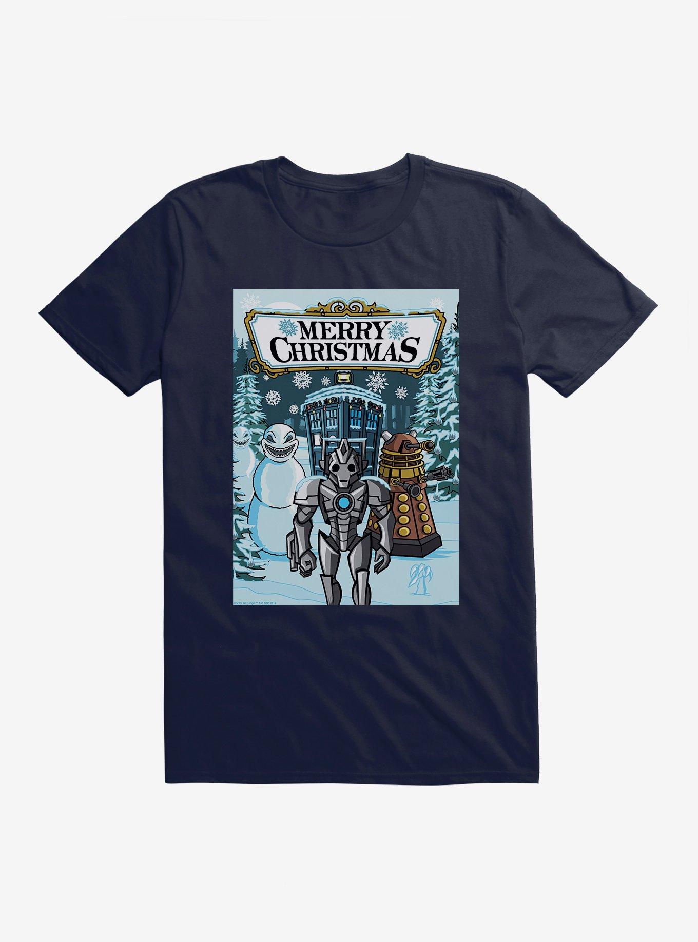 Doctor Who Merry Christmas T-Shirt T-Shirt | Premium Graphic | Great Gift Idea
