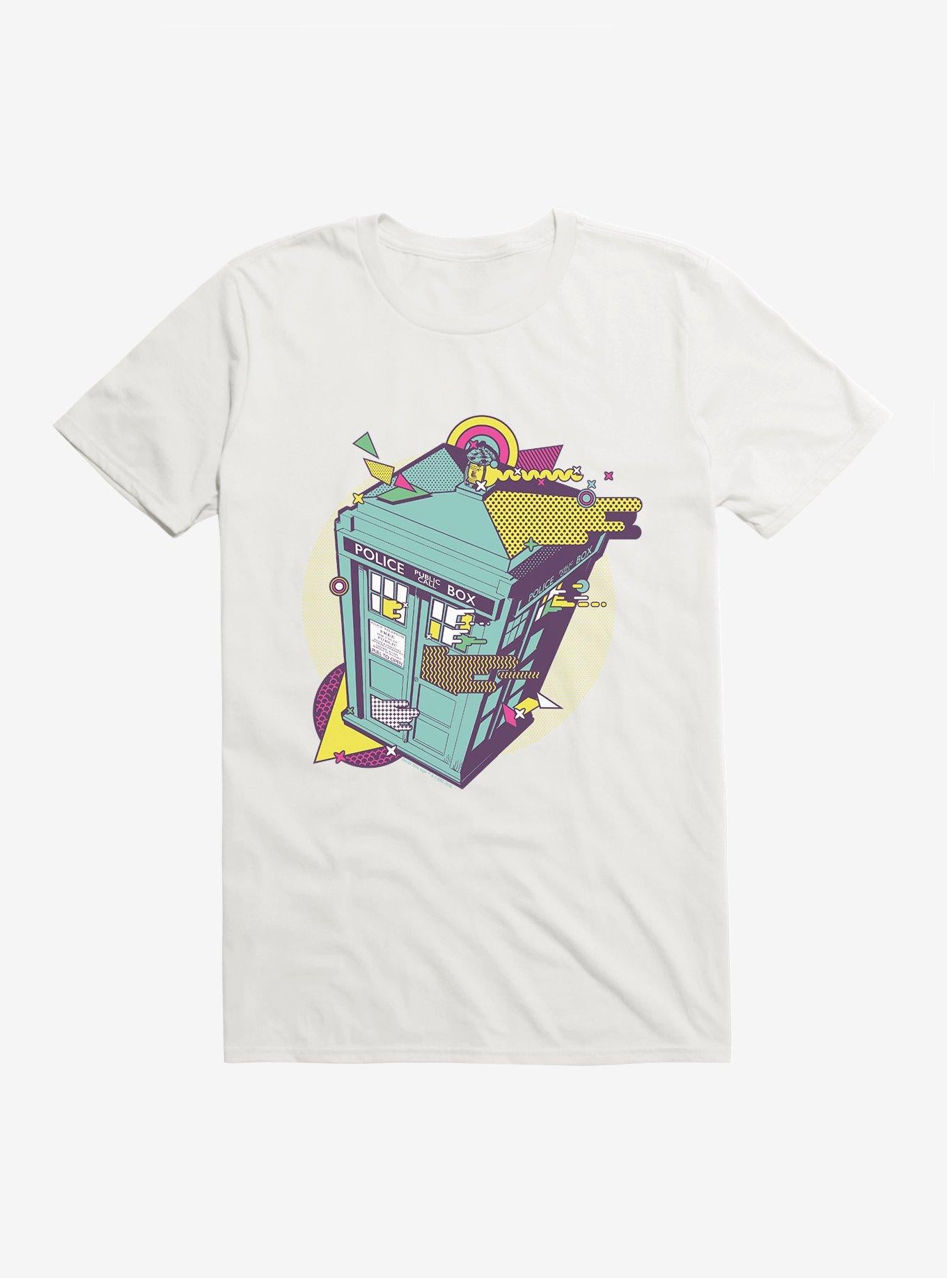 Doctor Who Tardis Pop Art Explosion T Shirt T Shirt Viral TikTok Workout Ready