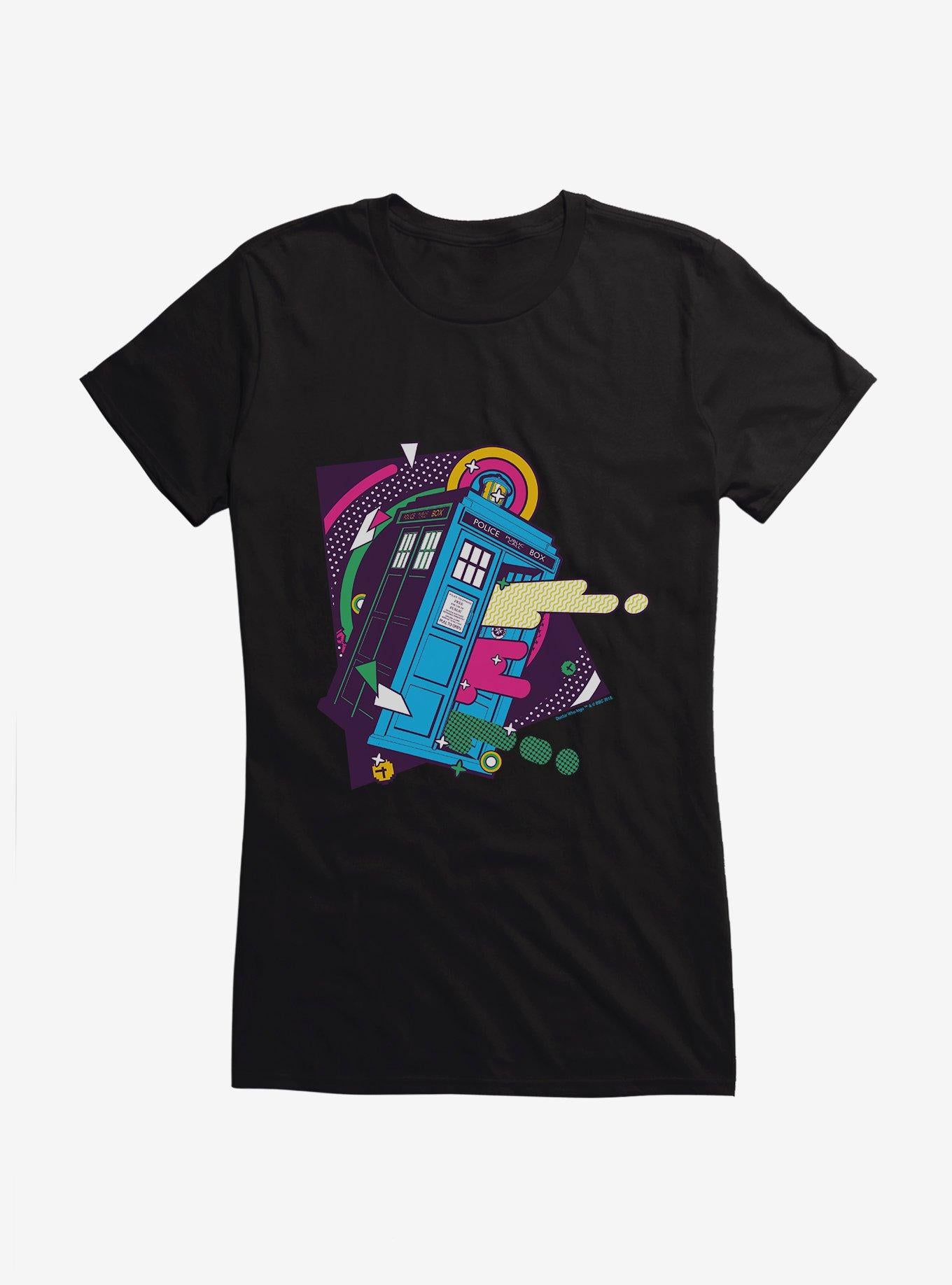 Doctor Who Tardis Bigger On The Inside Pop Art Girls T Shirt T Shirt Trending US