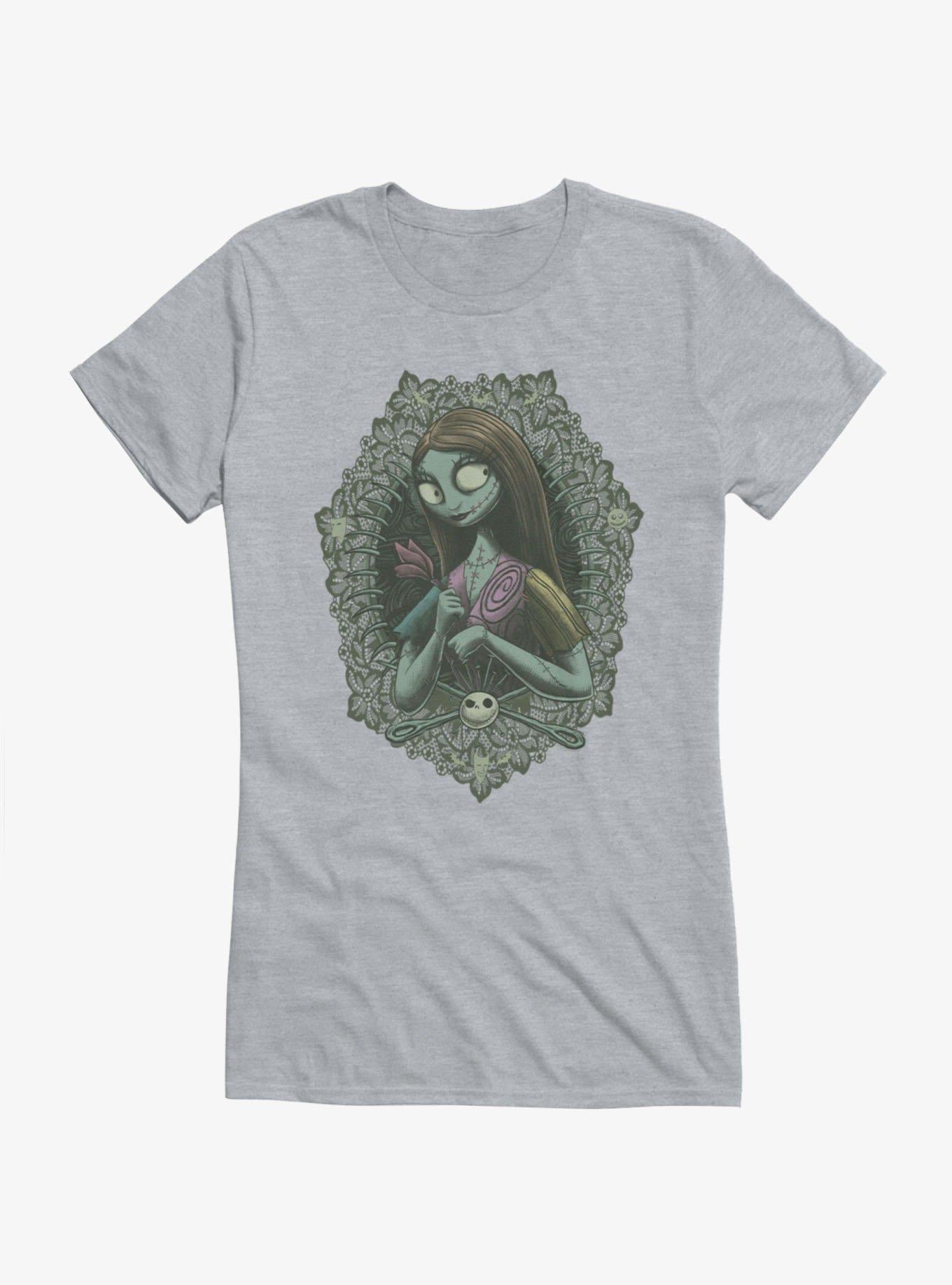 Disney The Nightmare Before Christmas Sally Girls T-Shirt Hot Topic Exclusive T-Shirt | Exclusive Art Design | Great Gift Idea