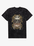 Disney The Nightmare Before Christmas Jack Pumpkin Flourish Mineral Wash T-Shirt Hot Topic Exclusive T-Shirt | Premium Graphic | Perfect For Daily Wear