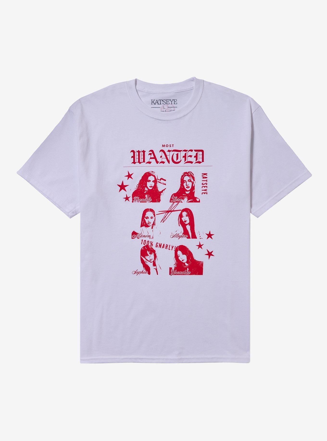 KATSEYE Most Wanted TShirt Hot Topic Exclusive Graphic Tee | Graphic Tee | Unisex Shirt | Perfect Gift For Fans